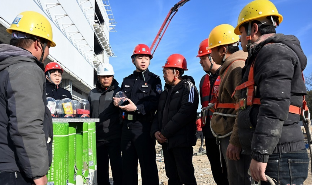 禁毒宣传进工地